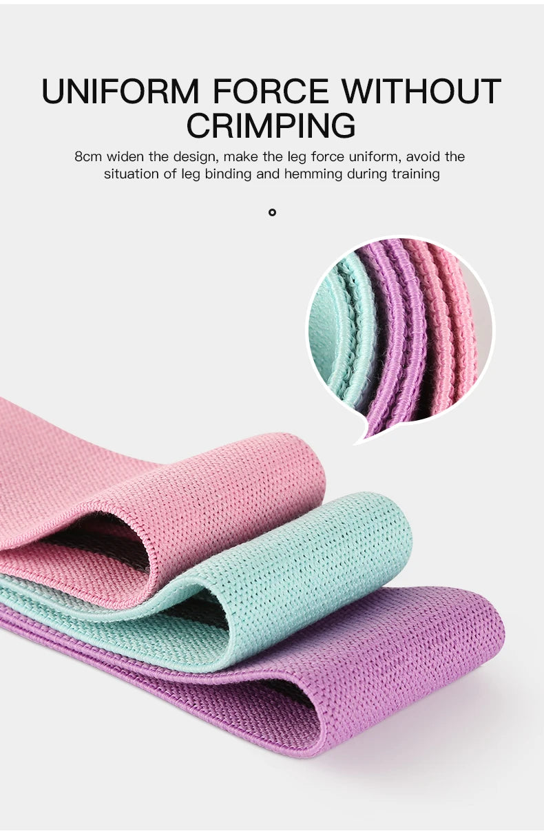 JELPAZN Fitness Resistance Belt Rubber Band Hip Expansion Fitness Elastic Expander Household Sports and Fitness Equipment