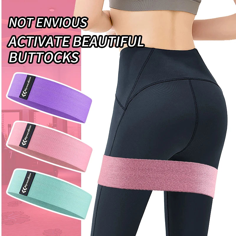 JELPAZN Fitness Resistance Belt Rubber Band Hip Expansion Fitness Elastic Expander Household Sports and Fitness Equipment