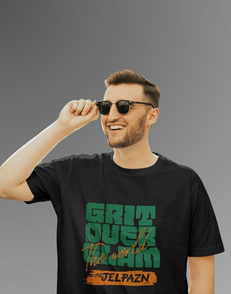 "Grit Over the World Jelpazn Unisex T-Shirt