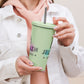 Jelpaz Insulated tumbler with a straw